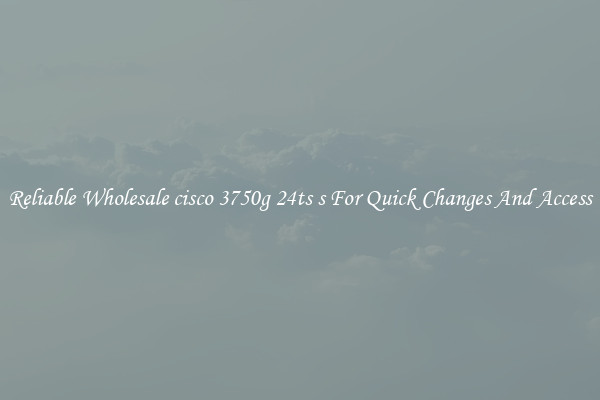 Reliable Wholesale cisco 3750g 24ts s For Quick Changes And Access