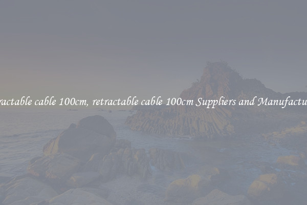 retractable cable 100cm, retractable cable 100cm Suppliers and Manufacturers