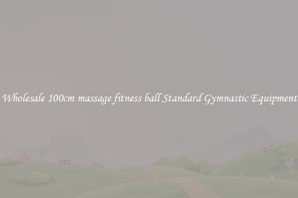 Wholesale 100cm massage fitness ball Standard Gymnastic Equipment