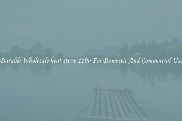 Durable Wholesale heat stove 110v For Domestic And Commercial Use
